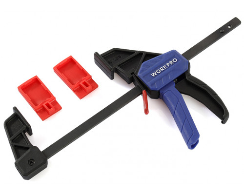 Мини струбцина быстрозажимная WORKPRO 100 мм WP232034