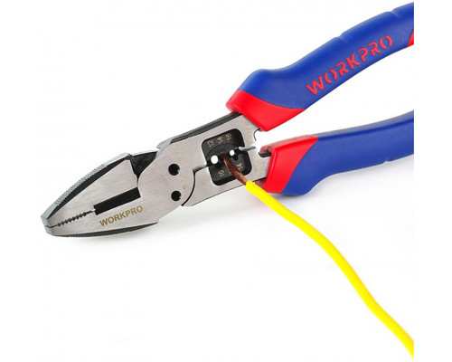 Многофункциональные комбинированные плоскогубцы WORKPRO 200 мм WP231085