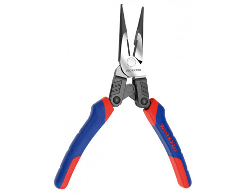 Длинногубцы для тяжелых работ WORKPRO 200 мм WP231088