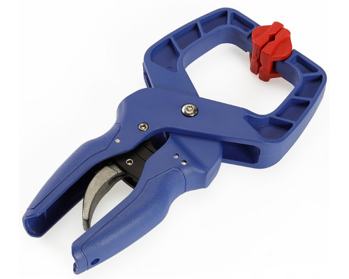 Зажим пружинный WORKPRO 100 мм, с храповым механизмом WP232015