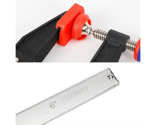 Струбцина WORKPRO F-образная, 600 мм, быстрорегулируемая WP232033