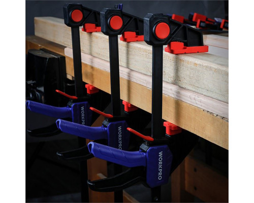 Быстрозажимная струбцина WORKPRO 60x300 мм WP232036