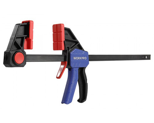 Быстрозажимная струбцина WORKPRO поворотная, 79x450 мм WP232041