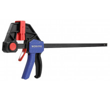 Быстрозажимная струбцина WORKPRO поворотная, 79x150 мм WP232039