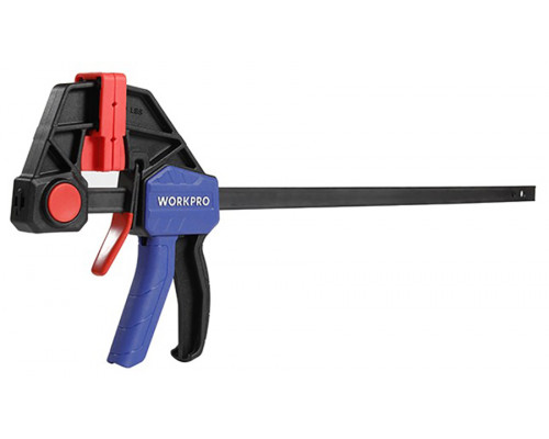 Быстрозажимная струбцина WORKPRO поворотная, 79x450 мм WP232041