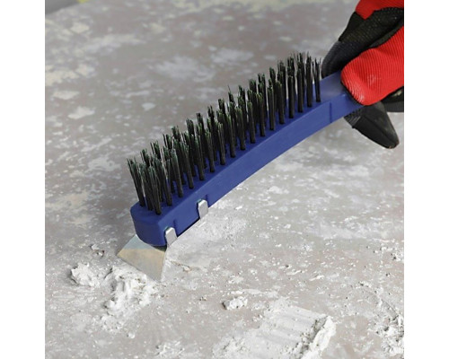 Щетка проволочная стальная WORKPRO 3x17 мм WP253001