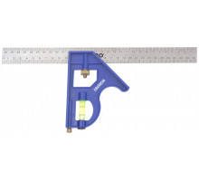 Угольник 300 мм WORKPRO с уровнем WP264001