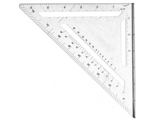 Угольник Свенсона 180 мм WORKPRO алюминиевый WP264007