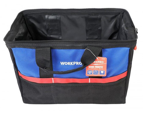 Сумка для инструментов WORKPRO 445 мм, широкое горло WP281002