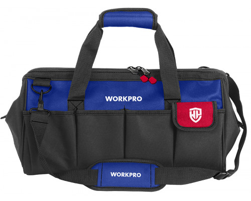 Сумка для инструментов WORKPRO 460 мм, широкое горло WP281005
