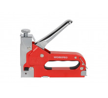 Степлер WORKPRO 3-в-1 4-14 мм в кейсе с набором скоб WP223005