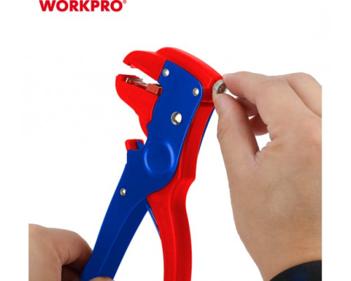 Клещи обжимные автоматические 0,2-6 мм WORKPRO WP291008