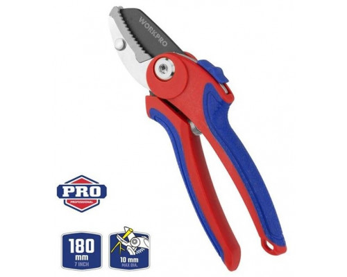 Секатор 180 мм для сухой поросли WORKPRO WP332003