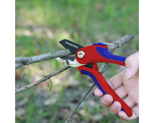 Секатор 180 мм для сухой поросли WORKPRO WP332003