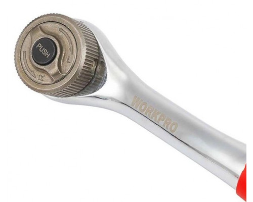 Трещотка ручная 3/8" с двойным приводом WORKPRO WP271013