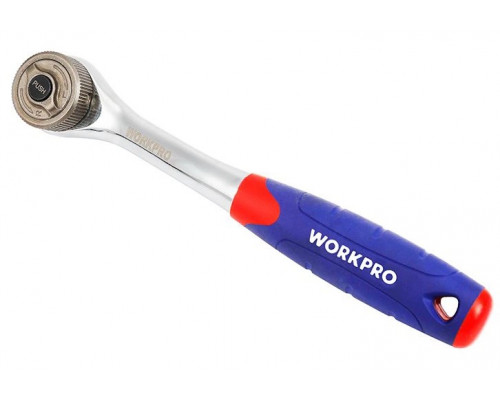 Трещотка ручная 3/8" с двойным приводом WORKPRO WP271013