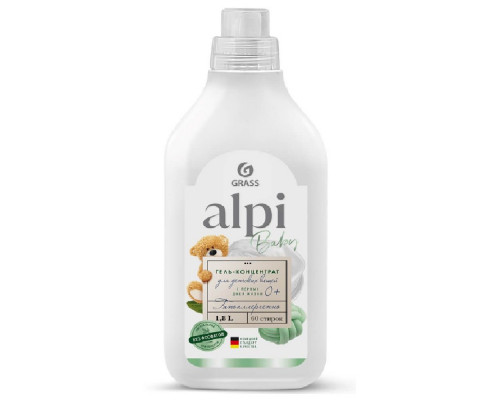 Средство для стирки жидкое GRASS "ALPI sensetive gel" 1.8 л 125732
