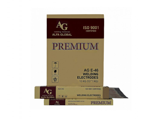 Электроды PREMIUM E-46 4x350 мм, 1 кг AG E-46-4-5