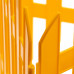 Забор декоративный "Романтика" 28 x 300 см, желтый Palisad 65023