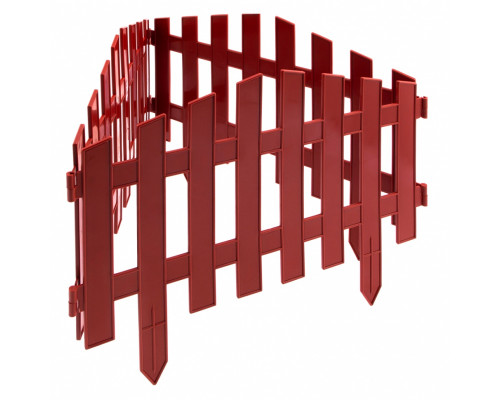 Забор декоративный "Марокко" 28 x 300 см, терракот Palisad 65032