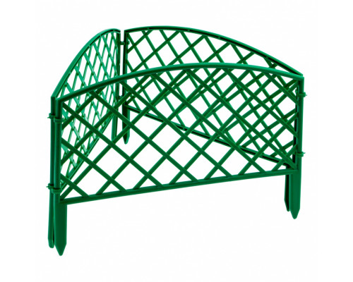 Забор декоративный "Сетка" 24 x 320 см, зеленый Palisad 65006