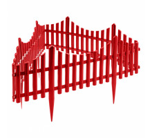 Забор декоративный "Гибкий", 24 х 300 см, коралловый Palisad 65018