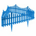 Забор декоративный "Гибкий", 24 х 300 см, голубой Palisad 65019