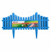Забор декоративный "Гибкий", 24 х 300 см, голубой Palisad 65019