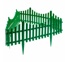 Забор декоративный "Гибкий", 24 х 300 см, зеленый Palisad 65017