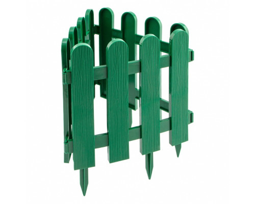 Забор декоративный "Классика" 29 x 224 см, зеленый Palisad 65003