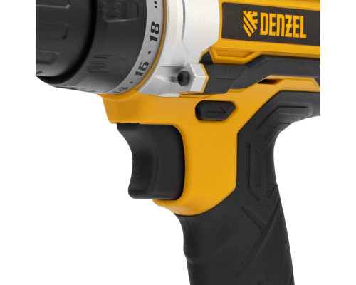 Дрель-шуруповерт аккумуляторная, бесщеточная Denzel BLDL-18-0 Li-Ion 26141