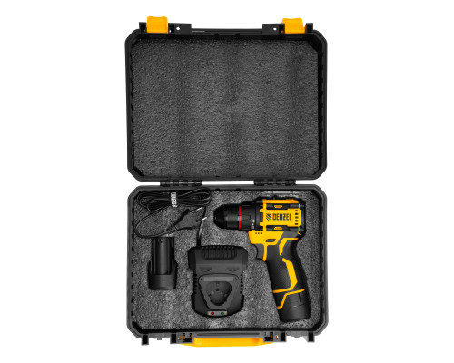 Дрель-шуруповерт аккумуляторная бесщеточная Denzel CDH-BL-12 26108