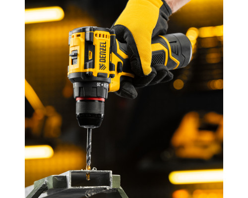 Дрель-шуруповерт аккумуляторная бесщеточная Denzel CDH-BL-12 26108