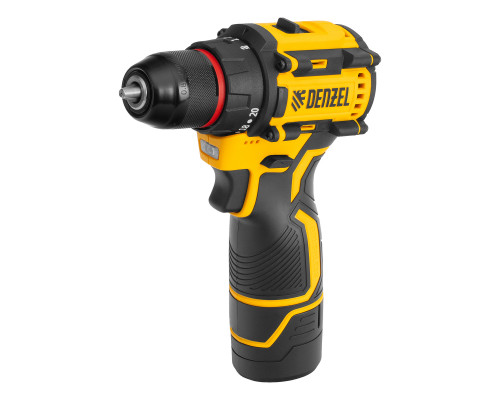 Дрель-шуруповерт аккумуляторная бесщеточная Denzel CDH-BL-12 26108