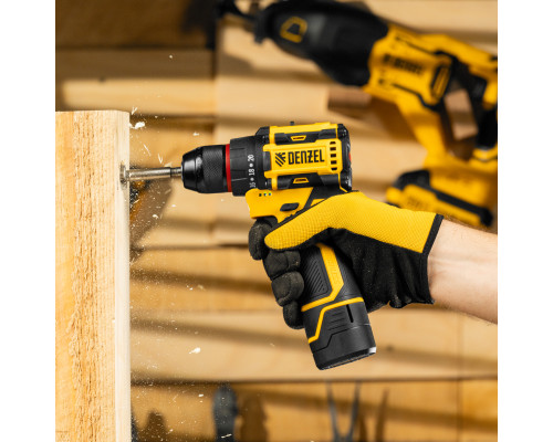 Дрель-шуруповерт аккумуляторная бесщеточная Denzel CDH-BL-12 26108