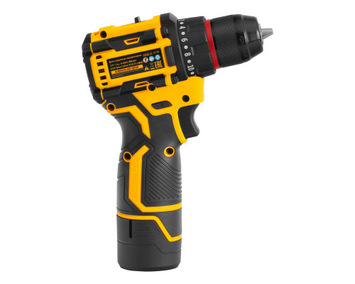 Дрель-шуруповерт аккумуляторная бесщеточная Denzel CDH-BL-12 26108