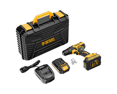 Дрель-шуруповерт аккумуляторная Denzel CDQ-20 26118