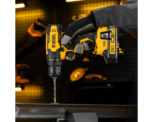 Дрель-шуруповерт аккумуляторная Denzel CDQ-20 26118