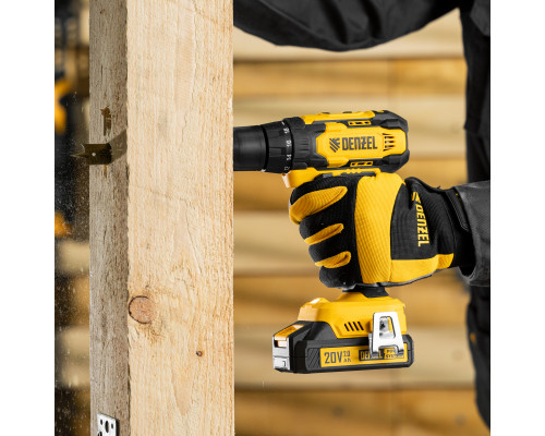 Дрель-шуруповерт аккумуляторная Denzel CDQ-20 26118