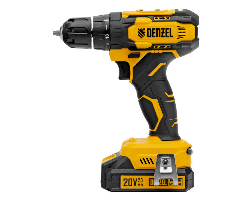 Дрель-шуруповерт аккумуляторная Denzel CDQ-20 26118