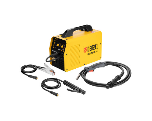 Инверторный сварочный полуавтомат Denzel IMIG-200SP Pulse 94362 Инверторный сварочный полуавтомат Denzel IMIG-200SP Pulse 94362