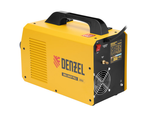 Инверторный сварочный полуавтомат Denzel IMIG-200SP Pulse 94362 Инверторный сварочный полуавтомат Denzel IMIG-200SP Pulse 94362