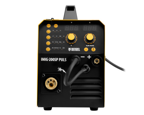 Инверторный сварочный полуавтомат Denzel IMIG-200SP Pulse 94362 Инверторный сварочный полуавтомат Denzel IMIG-200SP Pulse 94362