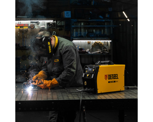 Инверторный сварочный полуавтомат Denzel IMIG-205SDR 94364 Инверторный сварочный полуавтомат Denzel IMIG-205SDR 94364