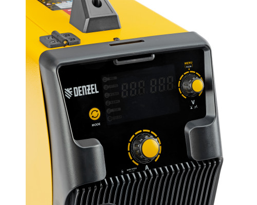 Инверторный сварочный полуавтомат Denzel IMIG-205SDR 94364 Инверторный сварочный полуавтомат Denzel IMIG-205SDR 94364
