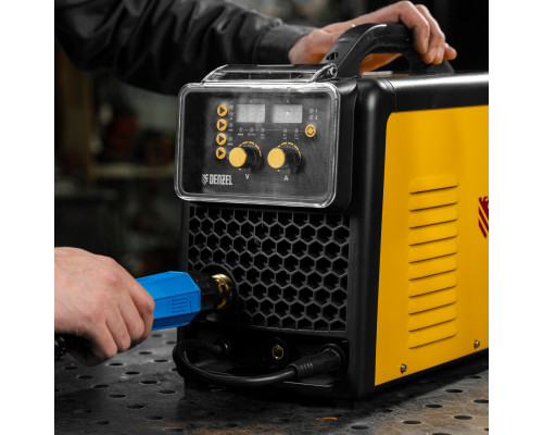 Инверторный сварочный полуавтомат Denzel MIG-160 94309 Инверторный сварочный полуавтомат Denzel MIG-160 94309