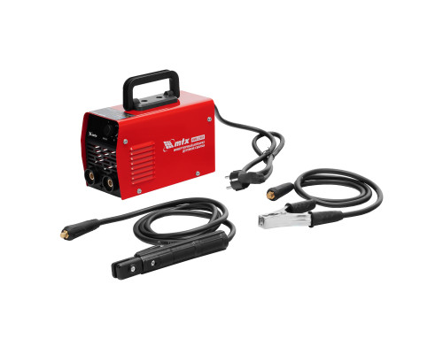 Инверторный аппарат дуговой сварки 220 А, ПВ 60% MTX MMA-220BS 94399 Инверторный аппарат дуговой сварки 220 А, ПВ 60% MTX MMA-220BS 94399