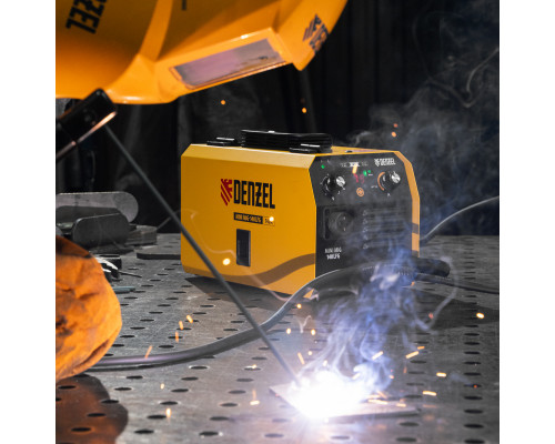 Инверторный сварочный полуавтомат Denzel Mini MIG-140LFG 94305