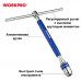 Вороток WORKPRO 1/4" c Т-образной рукояткой, удлиненный WP275016
