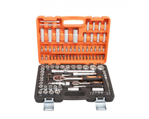 Компрессор P.I.T. двухпоршневой V-образный 50л + набор головок MaxPiler 108шт в подарок АКЦИЯ PAC016003-2,5/50 + MXT-108-SET